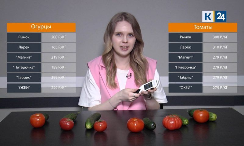 Сезон овощей: сколько сейчас стоят огурцы и помидоры на прилавках Кубани?