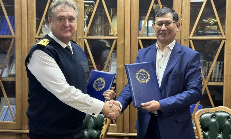 Ушаковка подписала договор о сотрудничестве с казахским вузом