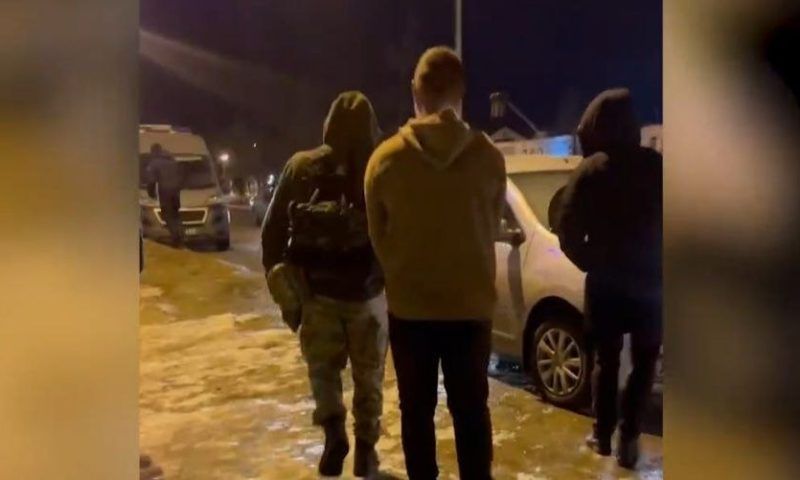 ФСБ опубликовало видео задержания кубанца, готовившего теракты в Брянске