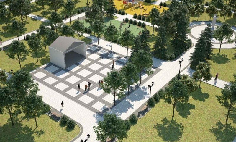 Парк благоустроят в Красноармейском районе по нацпроекту