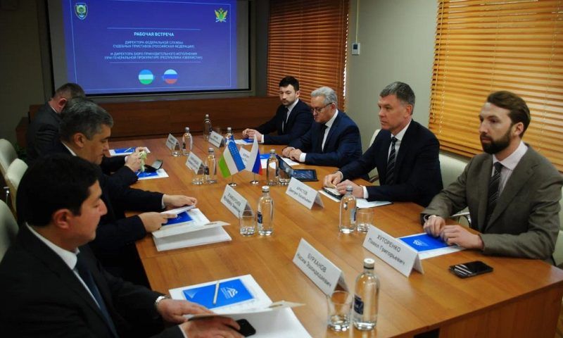 Судебные приставы РФ и Узбекистана провели рабочую встречу на Кубани