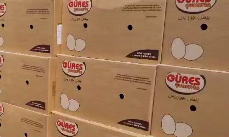 С начала года более 4,4 млн. куриных яиц из Турции ввезли через Новороссийск