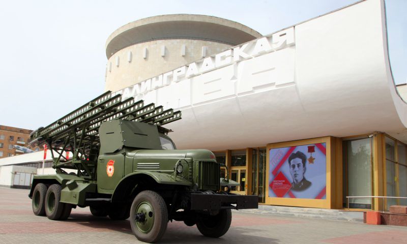 Отреставрированную на Кубани «Катюшу» вернули в музей «Сталинградская битва»