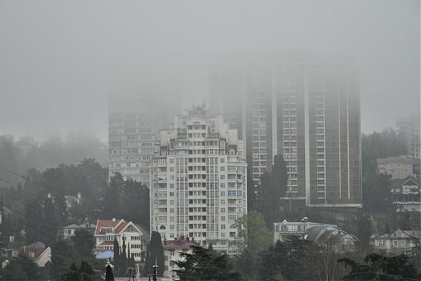 Сильный туман ожидается в Сочи 12 апреля