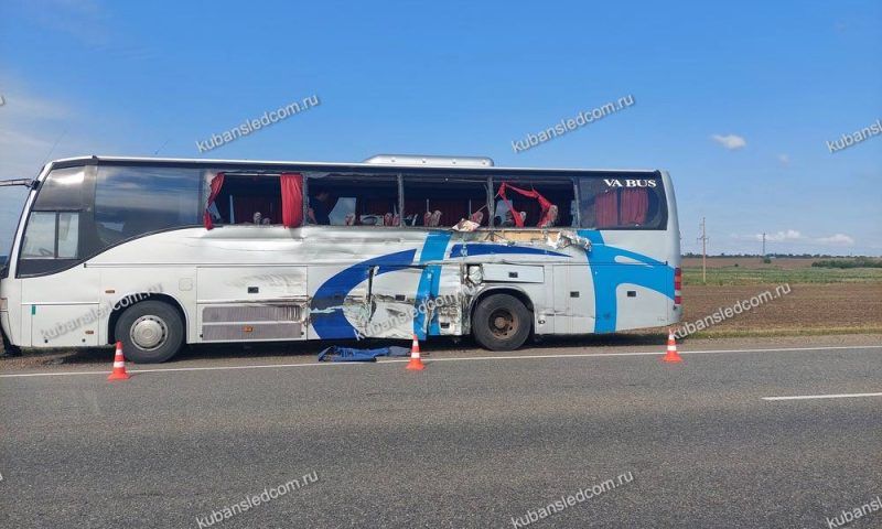 Водителя фуры будут судить за смерть 4 пассажиров ехавшего в Анапу автобуса