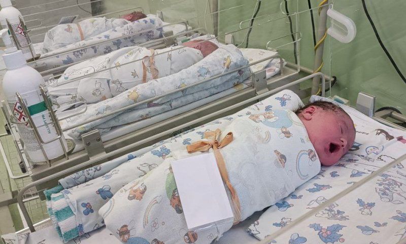 С начала года в Краснодарском крае родились более 12,7 тыс. детей