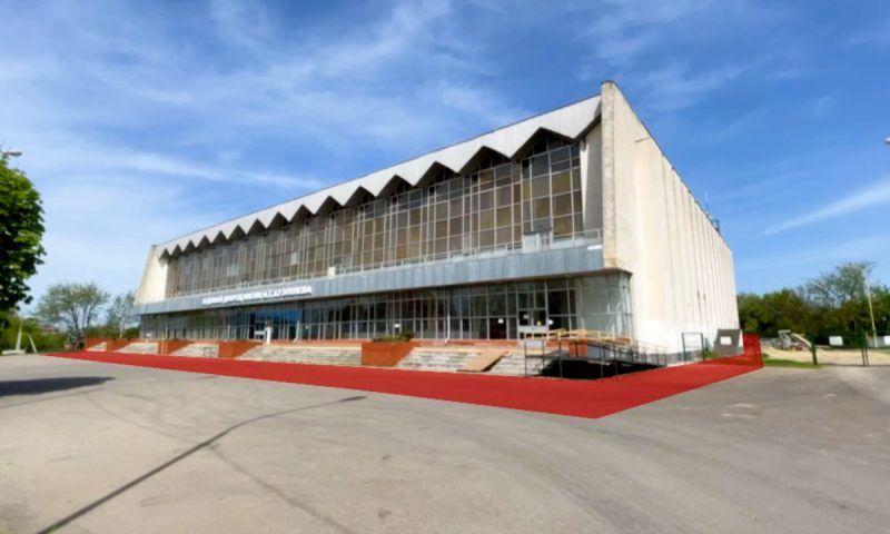 Восстановить Ледовый дворец в станице Каневской планируют за два года