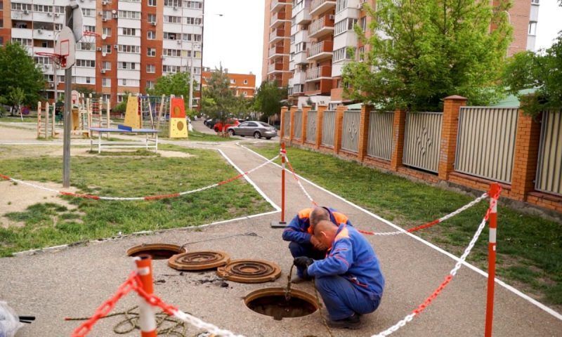 В Краснодаре жители 7 многоэтажек уже месяц живут без горячей воды