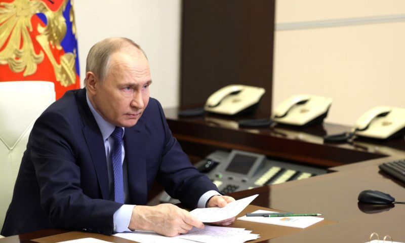Путин заявил, что Россия не отказывается от переговоров с Украиной