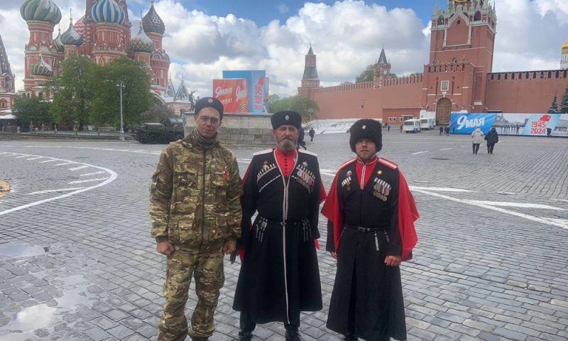 Почетными гостями Парада Победы в Москве стали кубанские казаки