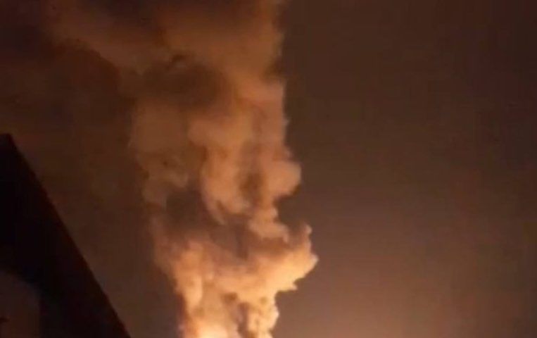 Под Анапой в Юровке беспилотниками атакована нефтебаза, идет тушение пожара