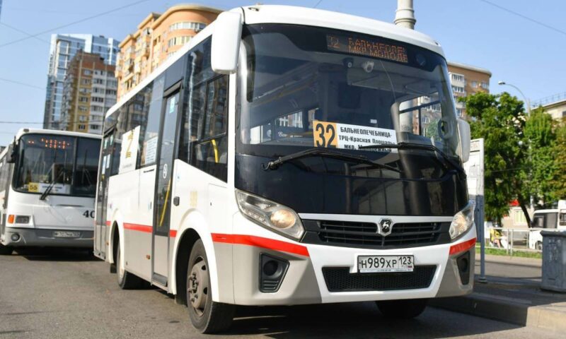 Схема движения 3 автобусов изменится в поселке Северном под Краснодаром