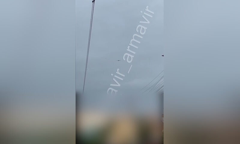 Беспилотный летательный аппарат был уничтожен ПВО утром 29 мая над Армавиром