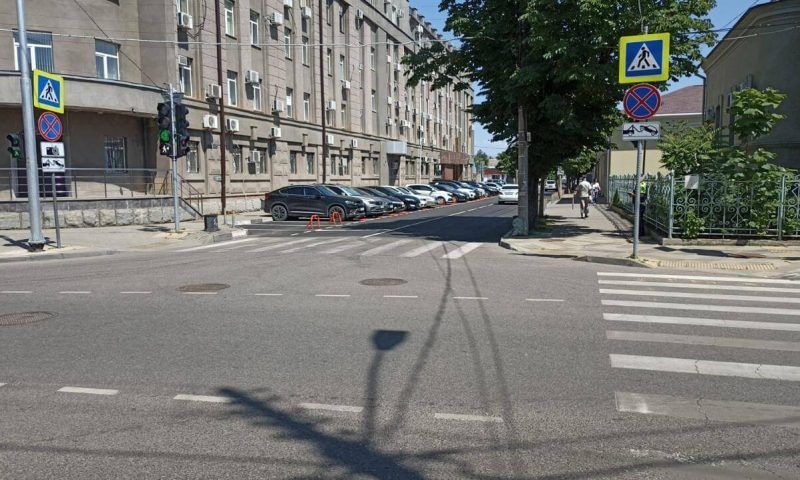 Участок улицы Комсомольской отремонтировали по нацпроекту в Краснодаре