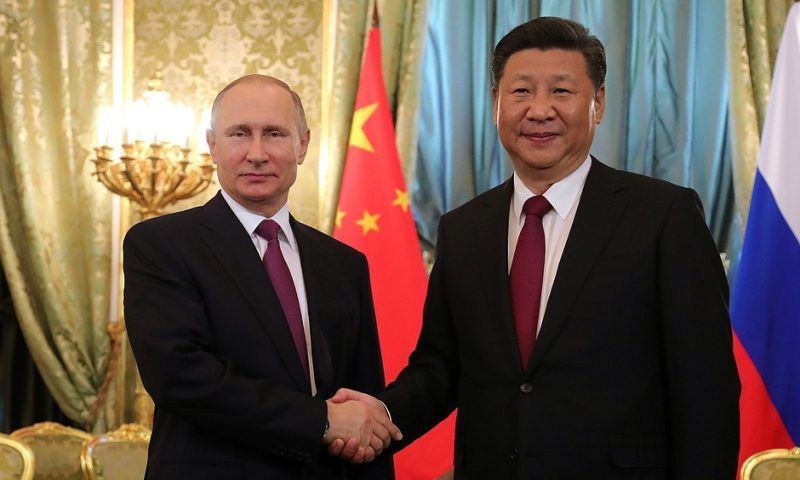 Владимир Путин и Си Цзиньпин начали переговоры в Пекине