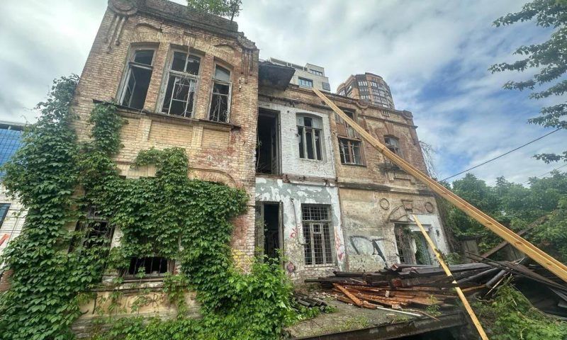 Реставрацию Дома архитектора Косякина начали в Краснодаре