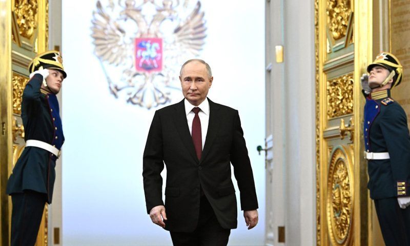 Инаугурация президента России Владимира Путина прошла в Кремле. «Факты»