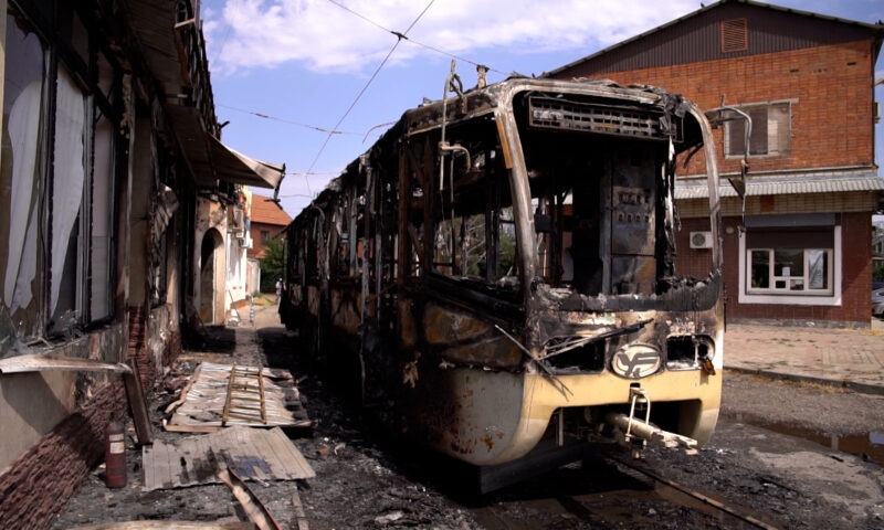 Причиной пожара в трамвайном вагоне в Краснодаре стала техническая неисправность