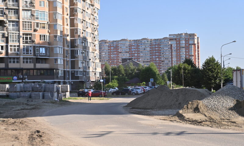 Более 1,5 км улицы Константина Образцова в Краснодаре реконструируют в 2025 году