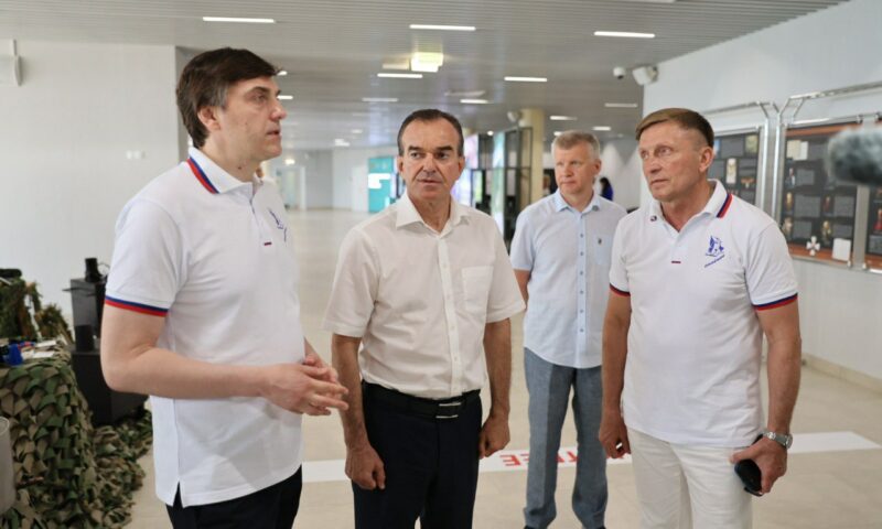 Сергей Кравцов и Вениамин Кондратьев посетили ВДЦ «Орленок»