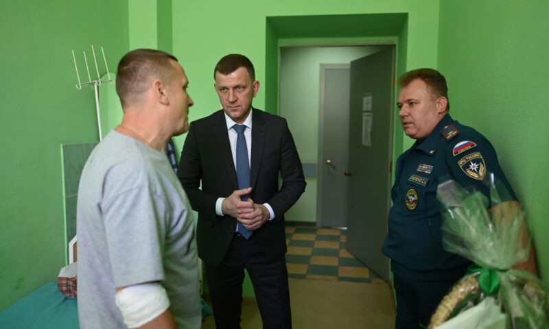 Пострадавшие при атаке БПЛА на Кубань спасатели готовятся к выписке из больницы