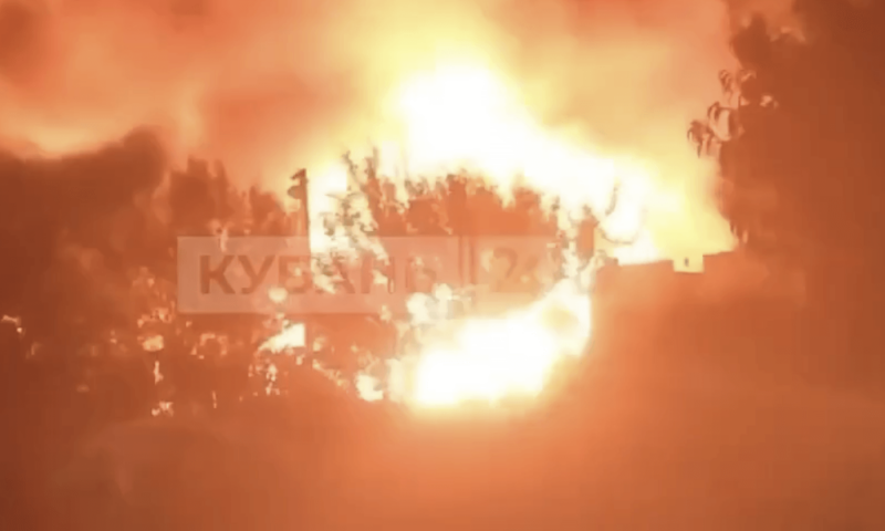 Частный дом сгорел в районе Ростовского шоссе в Краснодаре