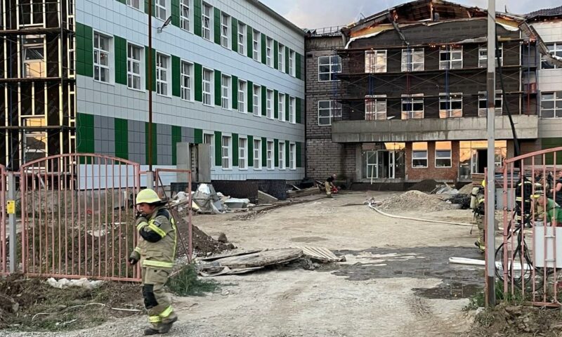 Кондратьев: загоревшуюся школу в Тбилисской должны были открыть до конца года