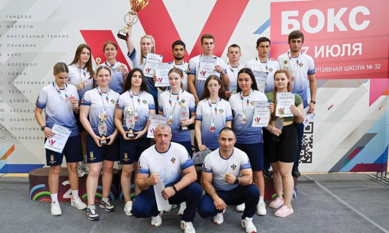 Краснодарский край третий раз подряд победил на Всероссийской летней универсиаде