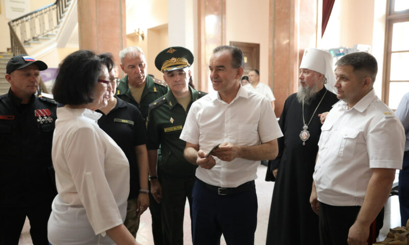 Вениамин Кондратьев: гуманитарная помощь поднимает боевой дух бойцов СВО