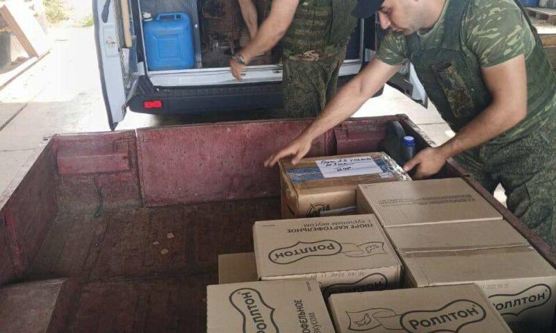 Больше тонны гуманитарной помощи отправили в зону СВО жители Новороссийска