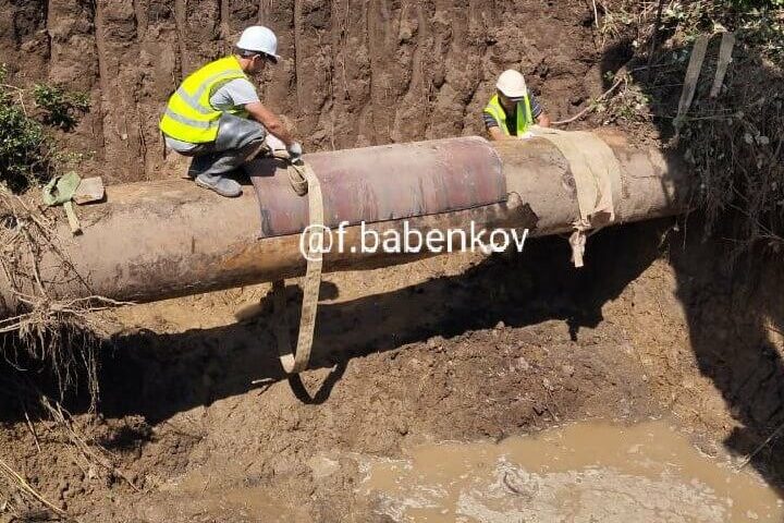 Ремонт на водопроводных сетях завершили в Темрюкском районе