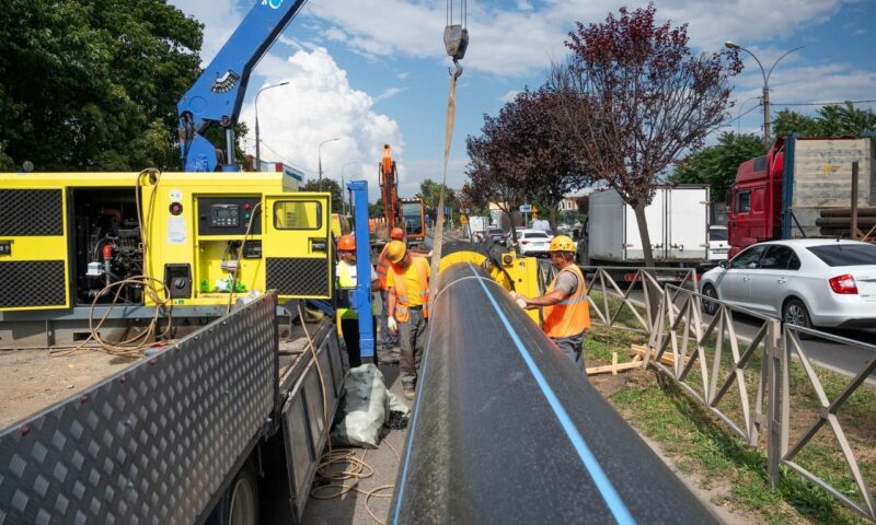 В Краснодаре дополнительно построят сети водоснабжения на 2,3 млрд рублей