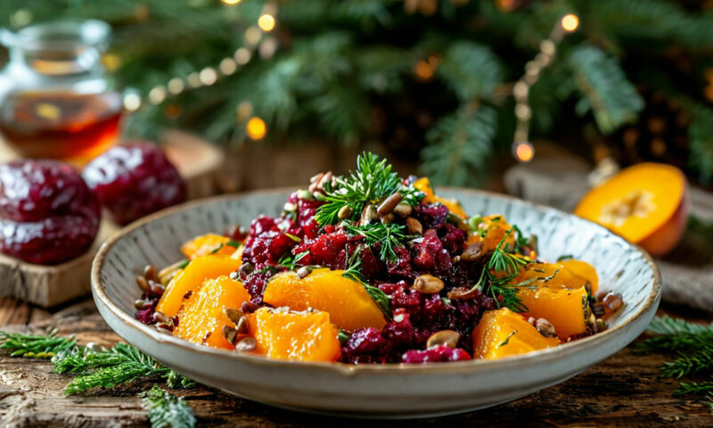 Три рецепта вкуснейших рождественских салатов