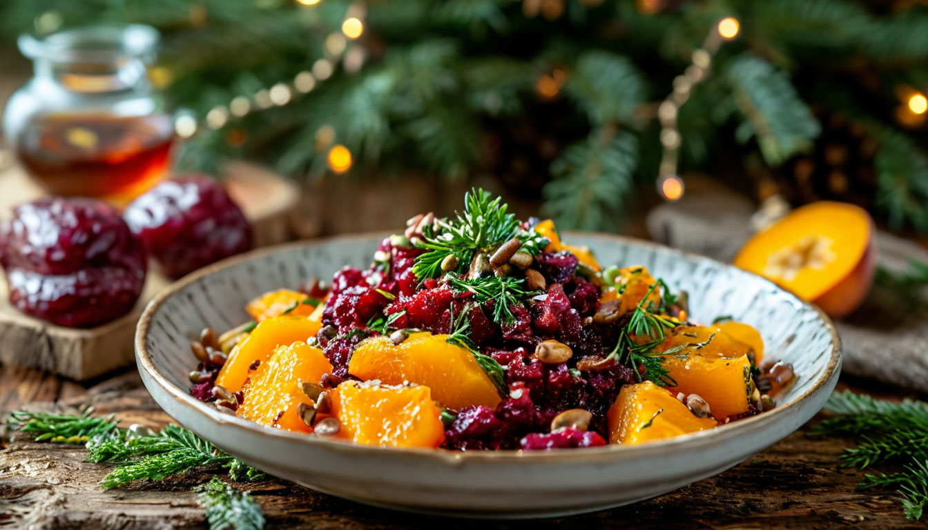 Три рецепта вкуснейших рождественских салатов