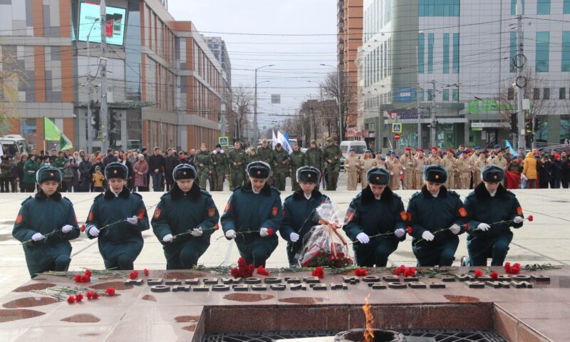 В День неизвестного солдата на Кубани провели более тысячи мероприятий