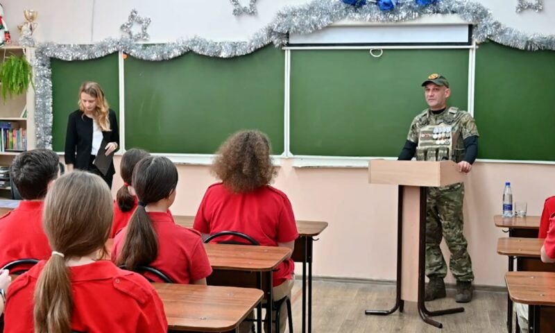 Патриотическое воспитание: как бойцы СВО проводят уроки мужества на Кубани