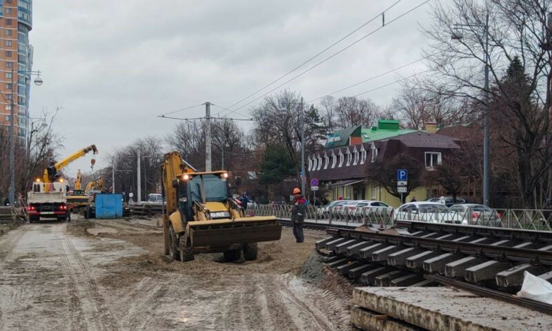 Возобновить движение трамваев на Московской в Краснодаре планируют 18 декабря