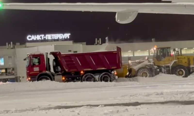 ПБК «Локомотив-Кубань» застрял в аэропорту Санкт-Петербурга из-за непогоды