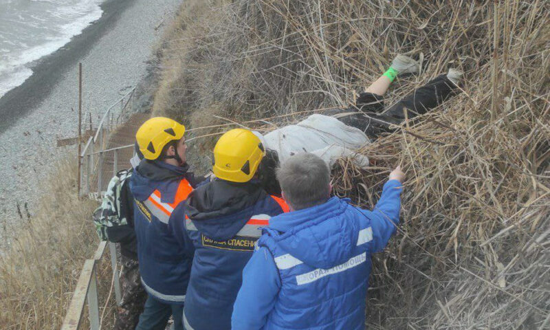 Женщина сорвалась с обрыва возле «300 ступеней» в Анапе