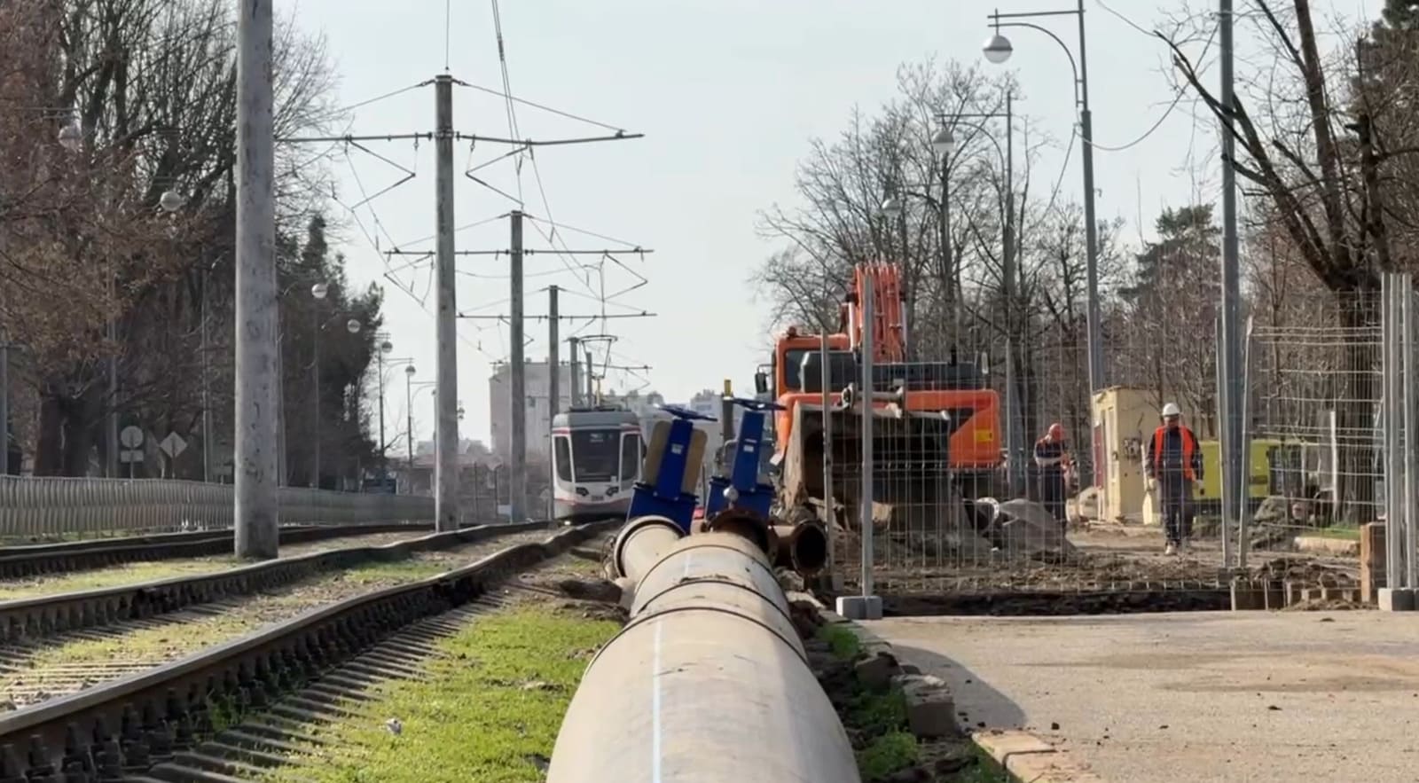 Ремонт коллектора на улице Московской в Краснодаре планируют завершить в мае