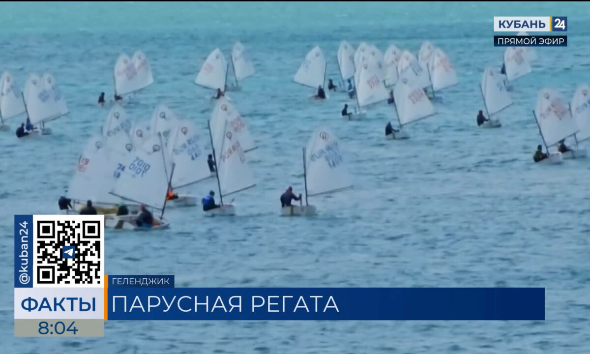 Соревнования по парусному спорту «Весенние старты» проходят в Геленджике