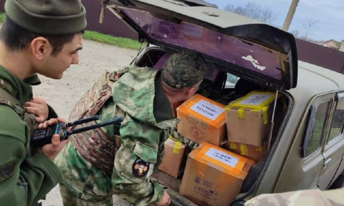 За три недели кубанские казаки доставили почти 200 тонн гумпомощи в зону СВО