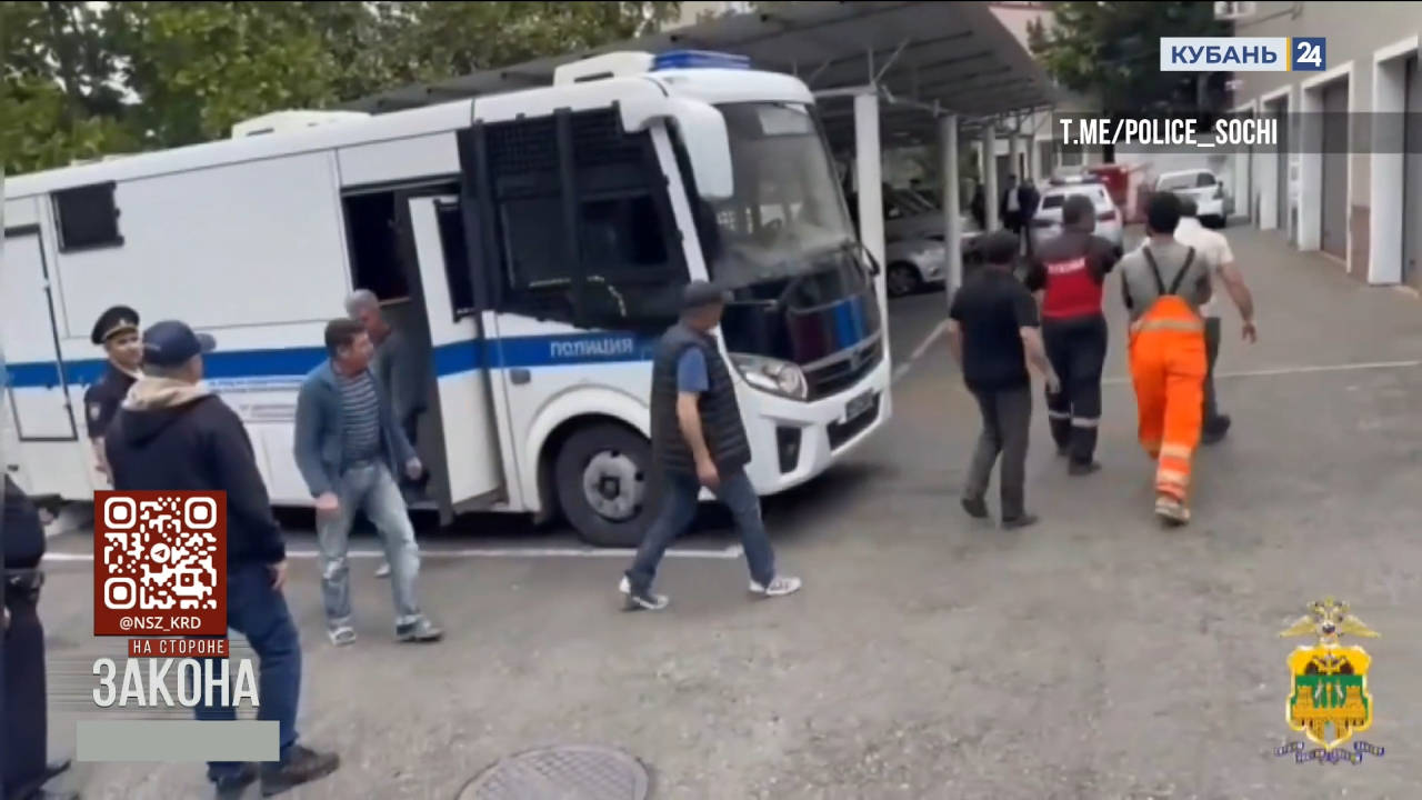 На оптовом рынке в Краснодаре прошел рейд по выявлению мигрантов-уклонистов