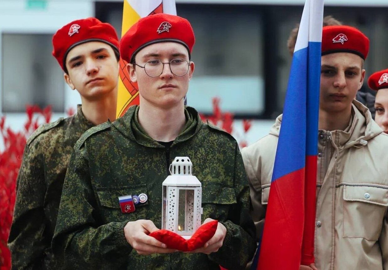 Эстафета «Свеча памяти» завершилась в Краснодаре