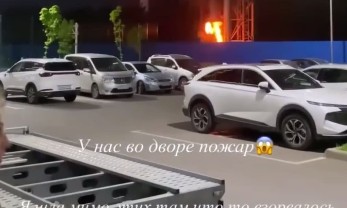 Трансформаторная подстанция загорелась на Шоссе Нефтяников в Краснодаре