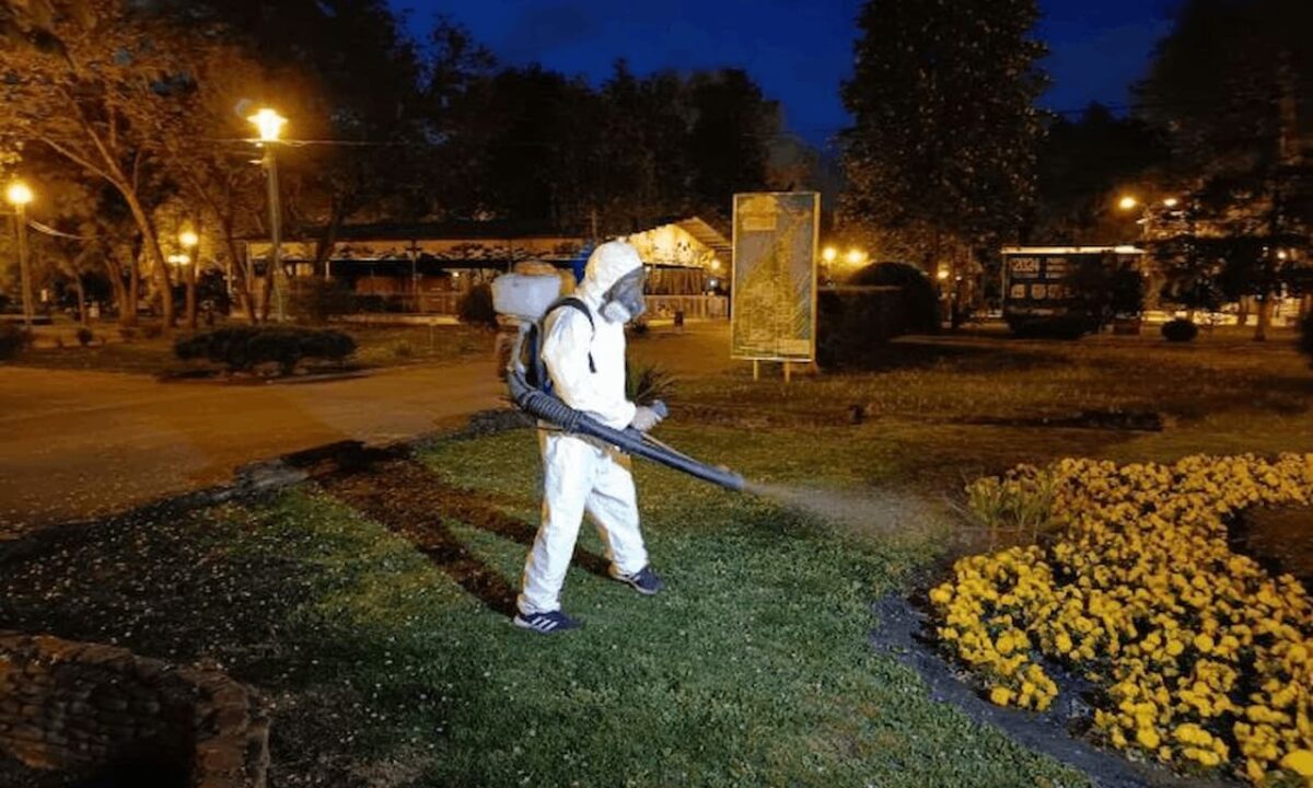 Парки Краснодара будут обрабатывать от клещей и комаров по ночам 28 и 29 апреля