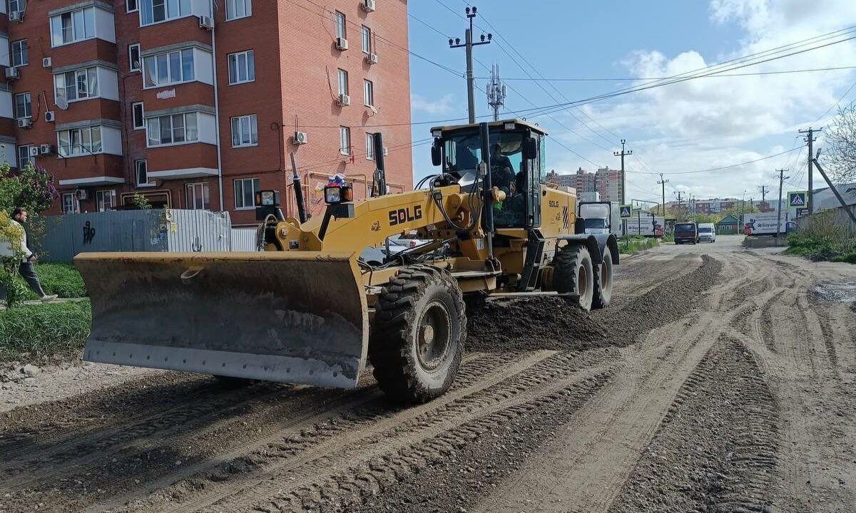 Улицу Есенина в Музыкальном микрорайоне готовят к ремонту в Краснодаре