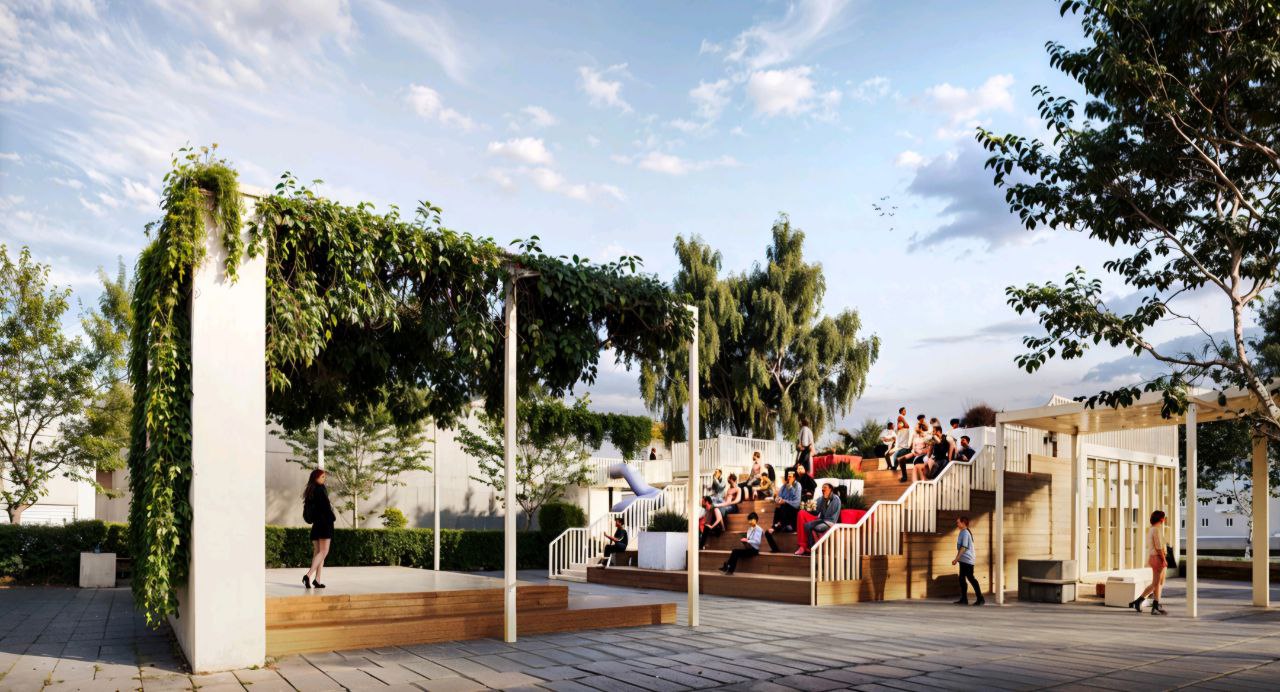 Проект благоустройства площади возле ТЮЗа в Туапсе планируют дополнить фонтаном