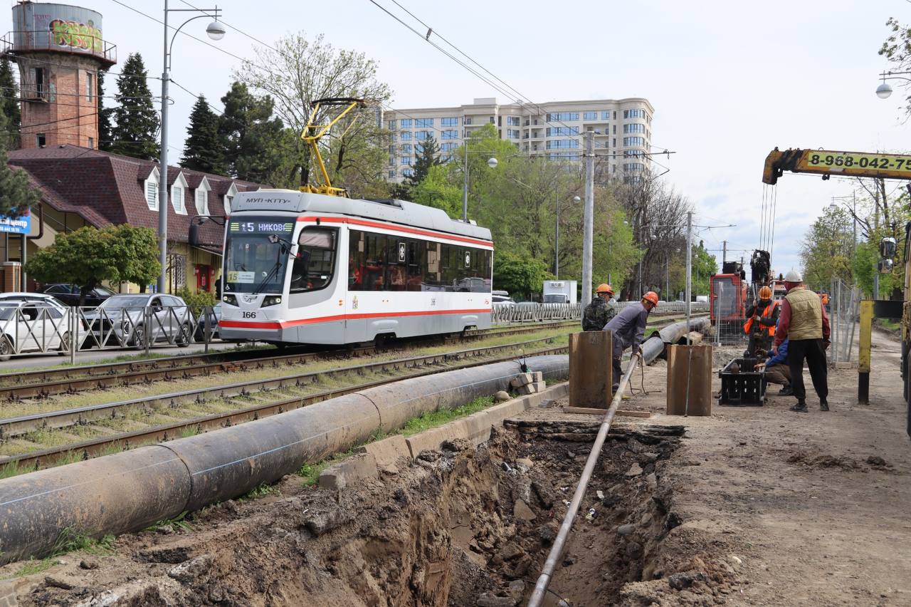 Ограничение движения на Московской в Краснодаре продлится до конца мая