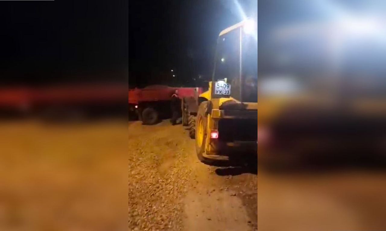 Пропажа гравия после грейдирования дороги возмутила жителей Краснодара
